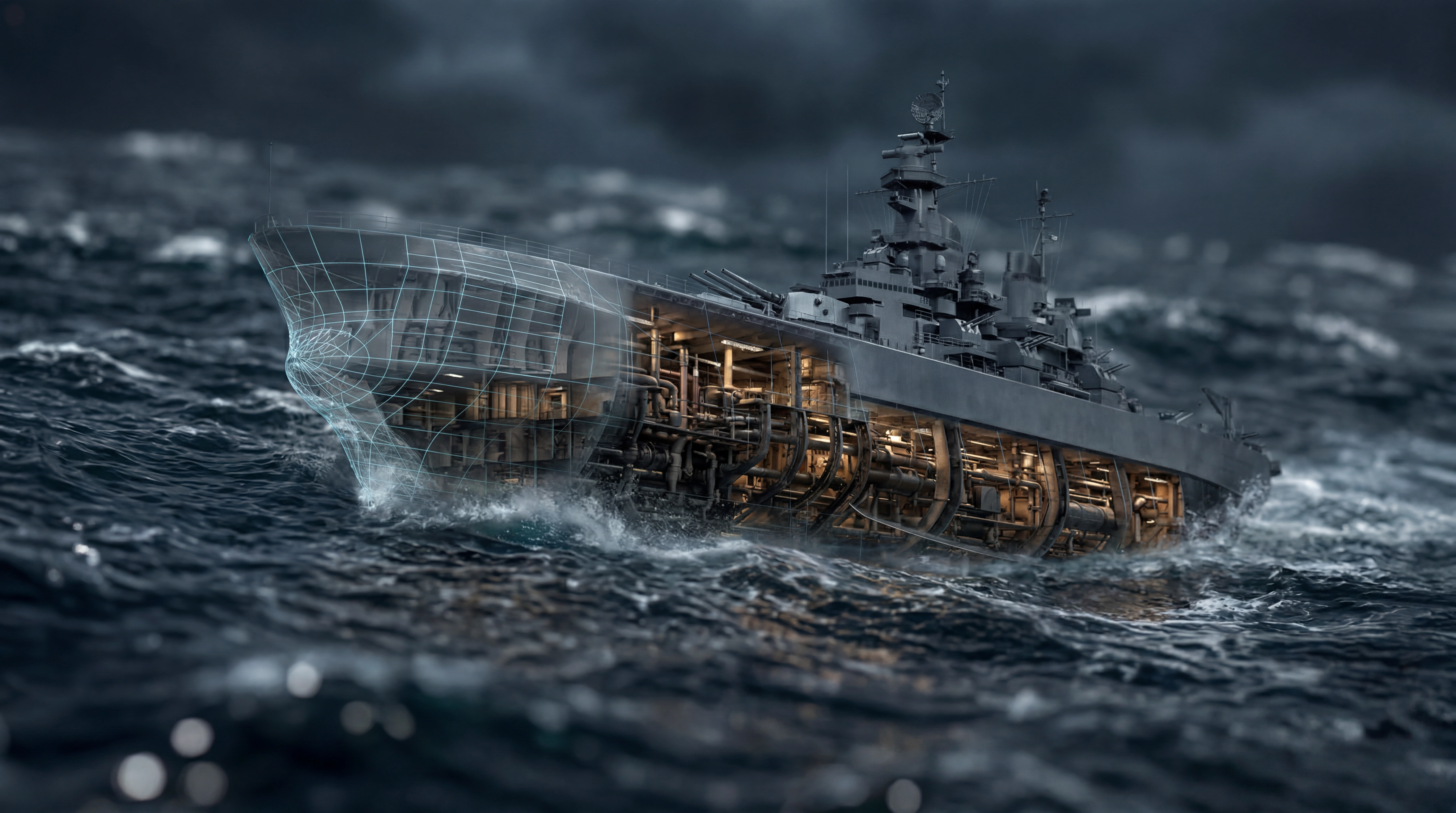 Naval vessel engineering